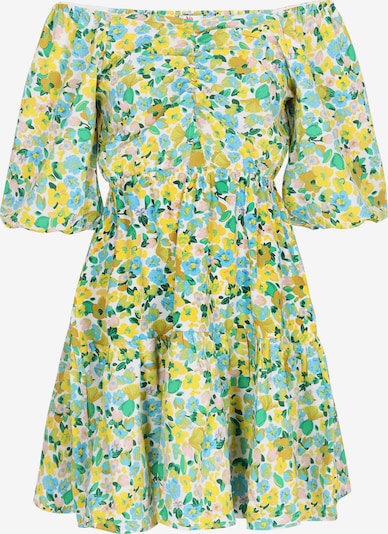 swirly Ljetna haljina 'Spring Summer' u azur / žuta / roza / bijela, Pregled proizvoda
