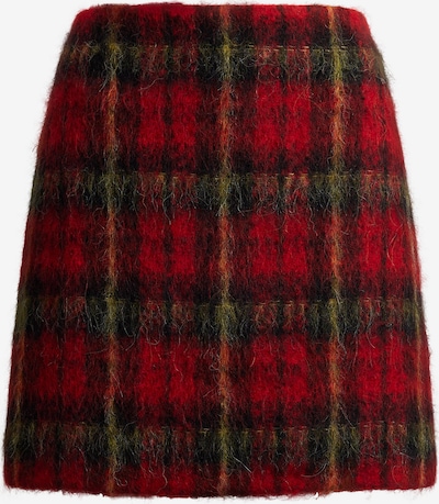 Lauren Ralph Lauren Suknja 'LIDDLE' u limeta zelena / limeta / crvena, Pregled proizvoda