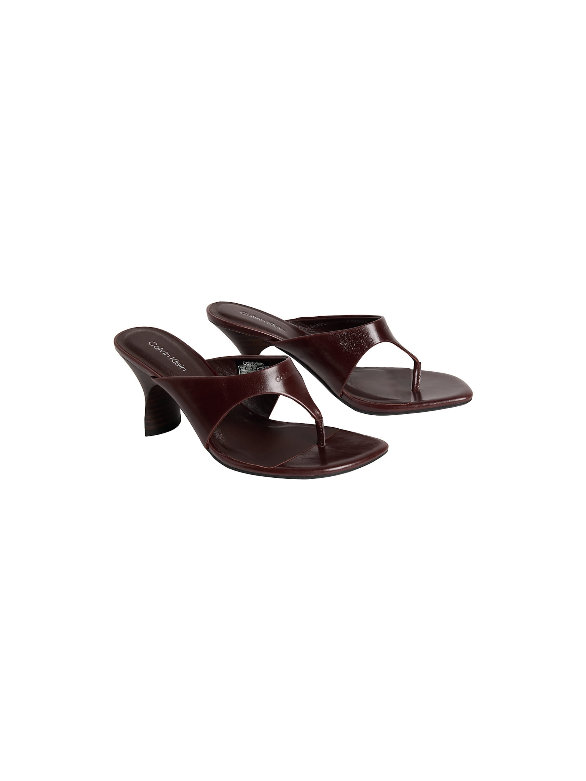 Calvin Klein Teenslipper 'Elisa' in Bruin