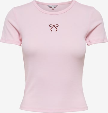 Tricou 'ONLELVA JUNE' de la ONLY pe roz: față