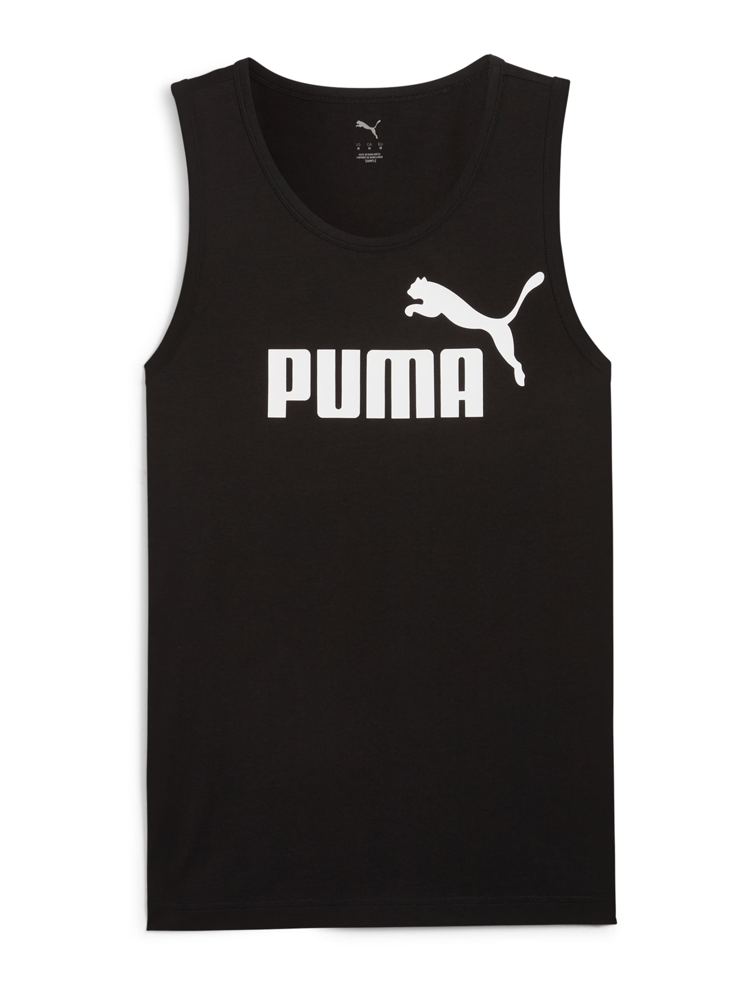 PUMA Спортивный свитшот 'Ess No. 1' в Черный: спереди