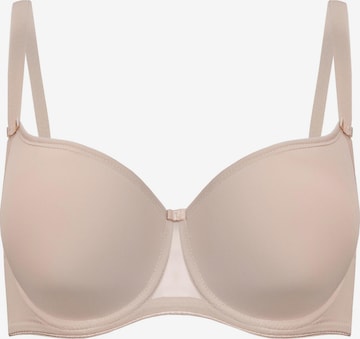 Push-up Soutien-gorge '1046' Vivisence en beige : devant
