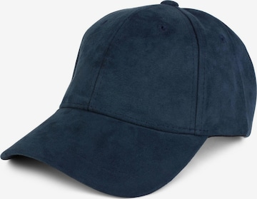 styleBREAKER Cap in Blue: front