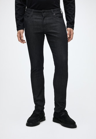 JACK & JONES Slimfit Farmer 'JWHGLENN JJORIGINAL' - fekete: elől