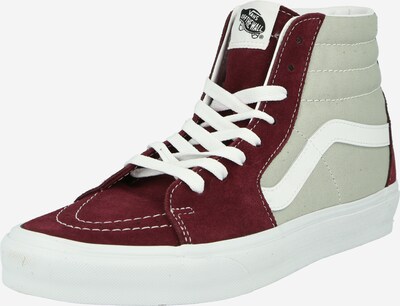 VANS Visoke tenisice 'UA SK8-Hi' u svijetlosiva / burgund / bijela, Pregled proizvoda