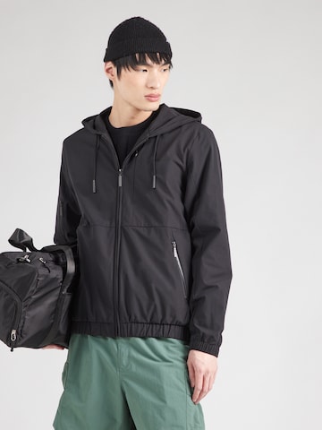 Sergio Tacchini Trainingsjacke 'PERSIANA' in Schwarz: Vorderseite