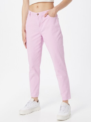 ONLY Regular Jeans 'JANET' i rosa: framsida