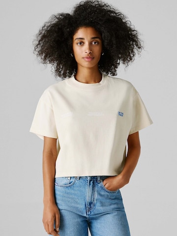 Maglietta di Red Bull Racing x Pepe Jeans in beige: frontale