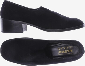 LLOYD Flats & Loafers in 39 in Black: front