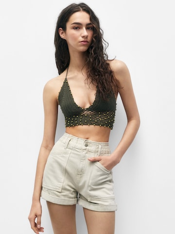 Regular Jean Pull&Bear en beige : devant