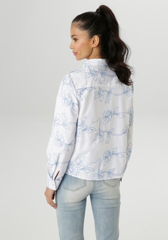 Aniston SELECTED Bluse in Weiß