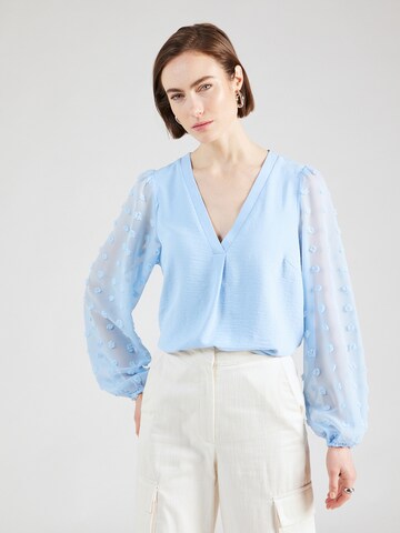 VILA Blouse 'SiIua' in Blauw: voorkant