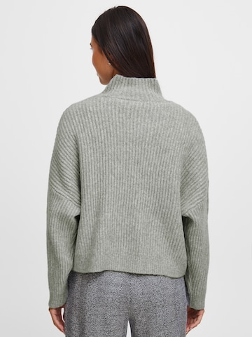 ICHI Sweater in Grey