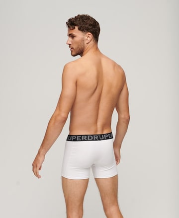 Superdry Boxerky – bílá