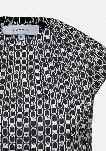 COMMA Blouse in Zwart