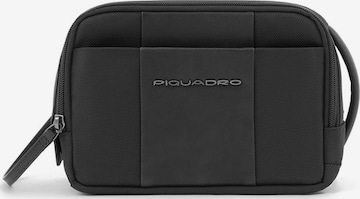 Piquadro Toilettaske i sort: forside