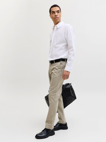 Coupe slim Pantalon chino 'JJIMarco JJBowie' JACK & JONES en vert