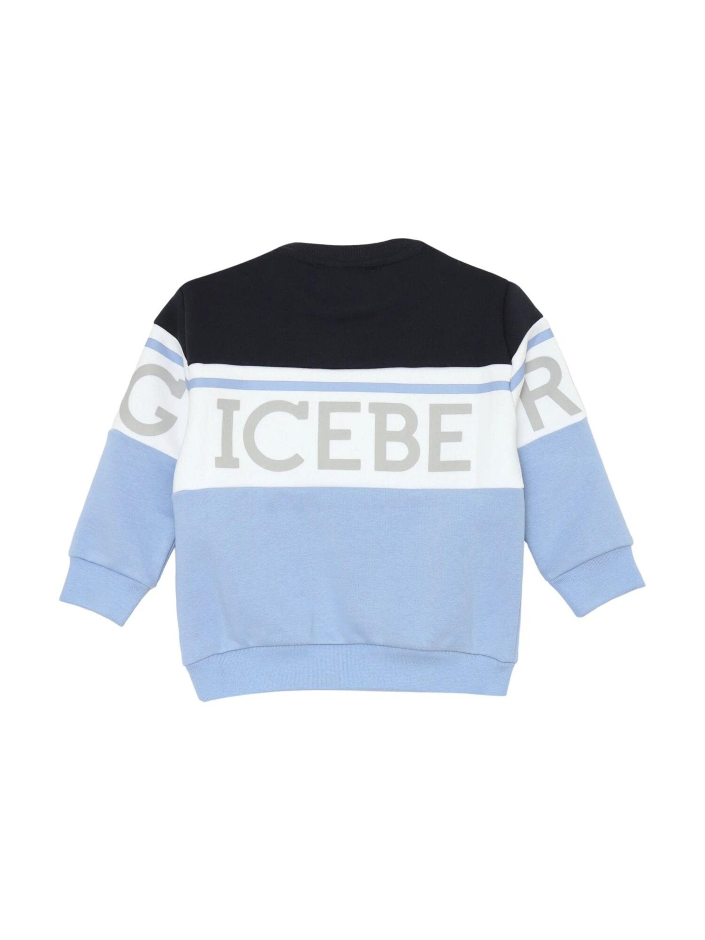 ICEBERGS Sweatshirt‌‌‌‌‌ in Blau