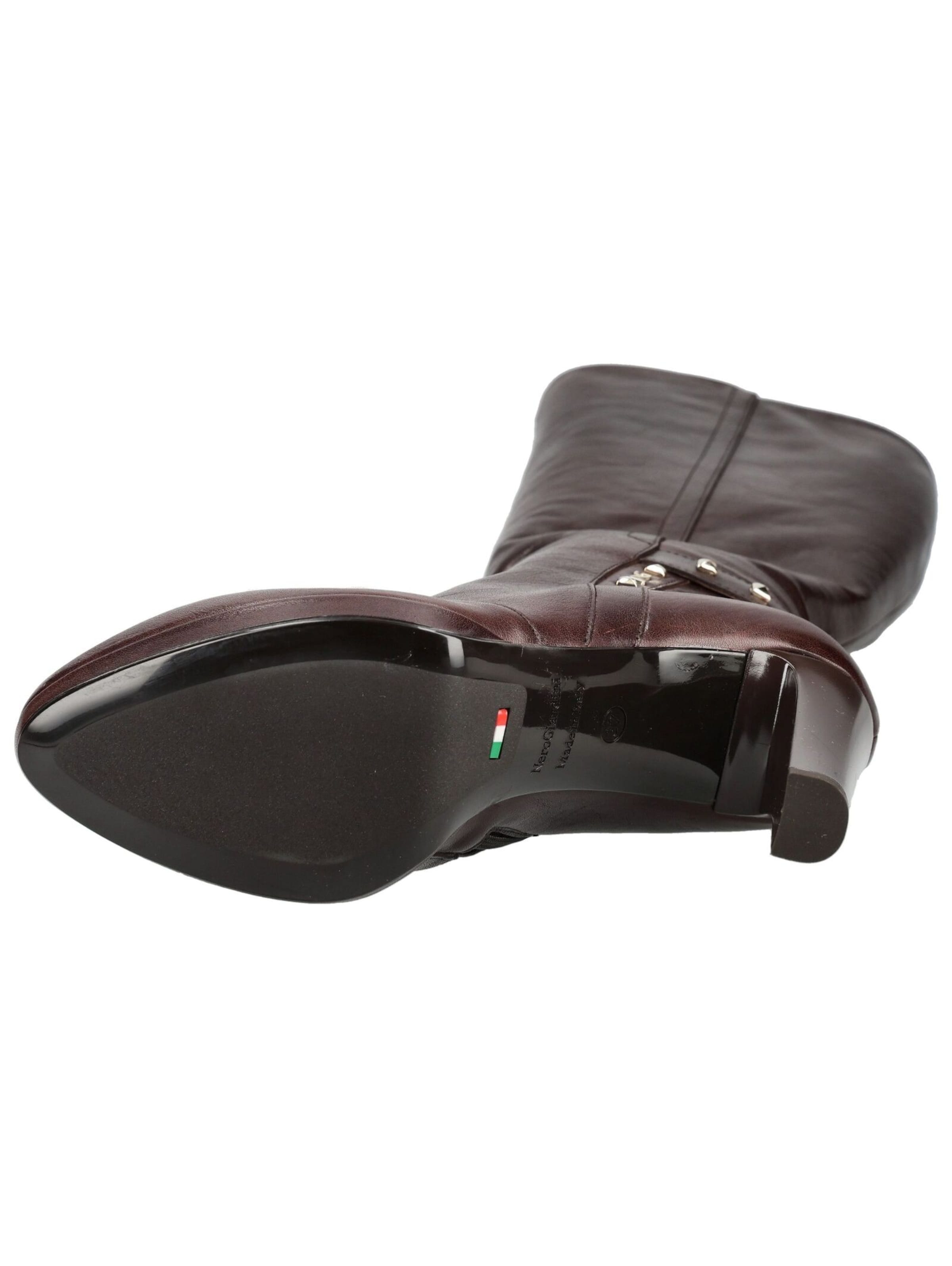 Bottes Nero Giardini en marron : en bas