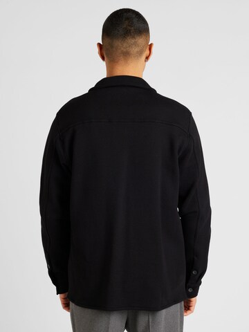 TOPMAN Sweatjacke in Schwarz