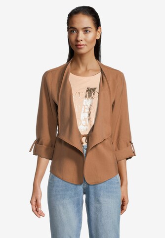 Blazer Betty & Co en marron : devant