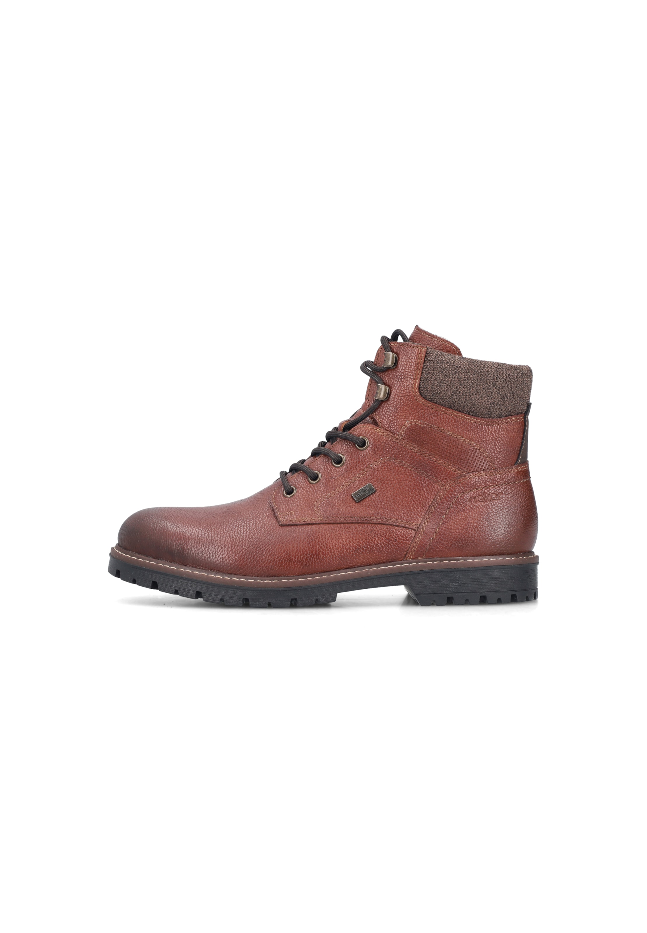 Bottines à lacets Rieker en marron