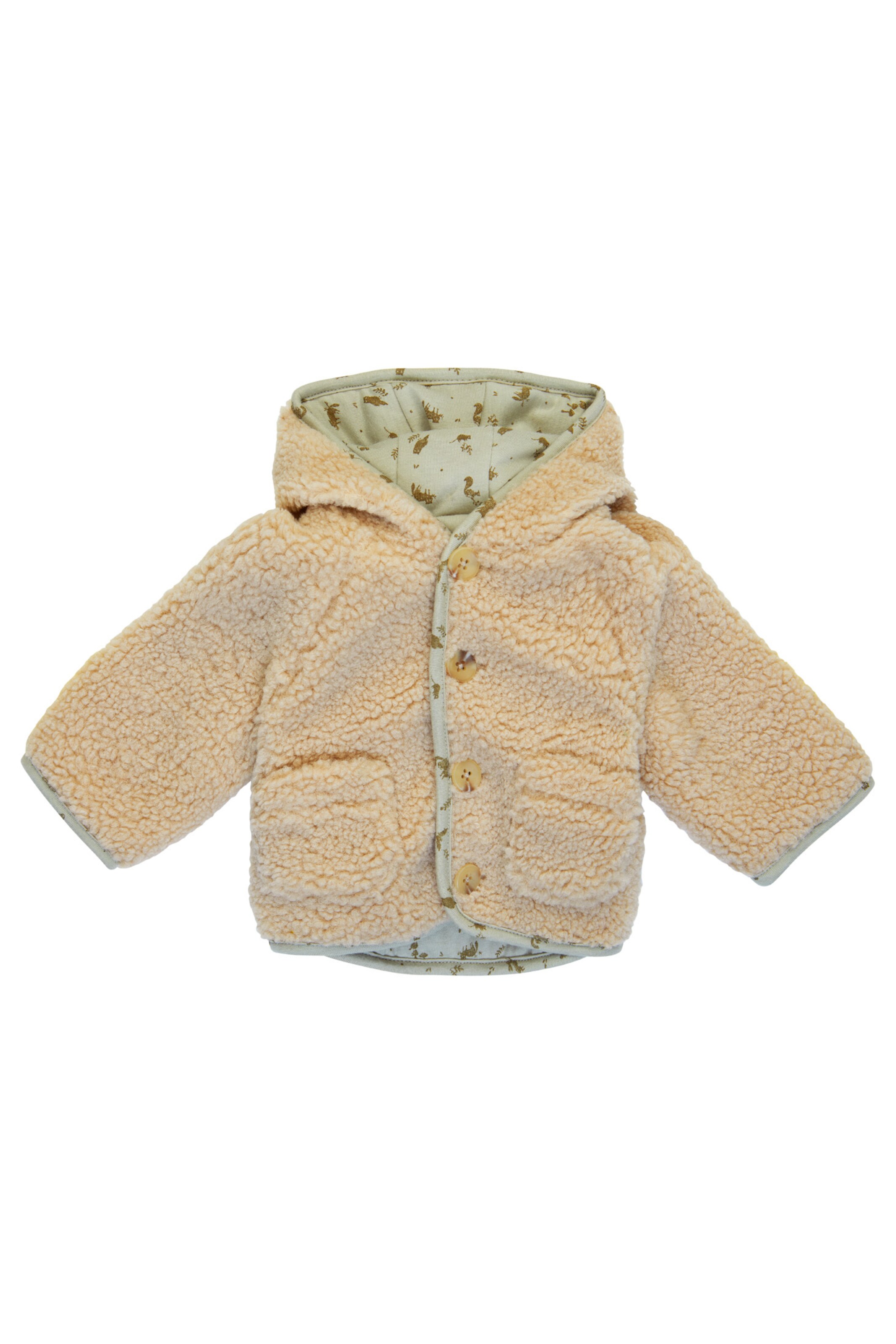 Noppies Between-season jacket 'Gelves' in Beige: front