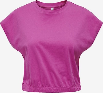 T-shirt 'MAY' ONLY en rose : devant