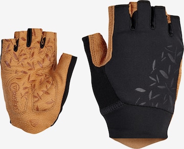 ZIENER Athletic Gloves 'CAIA' in Beige: front