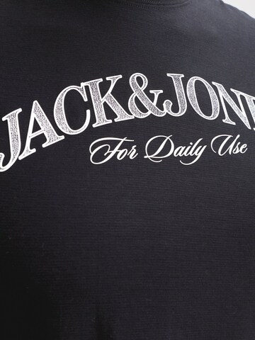 Jack & Jones Plus - Camiseta 'JORCassis' en negro