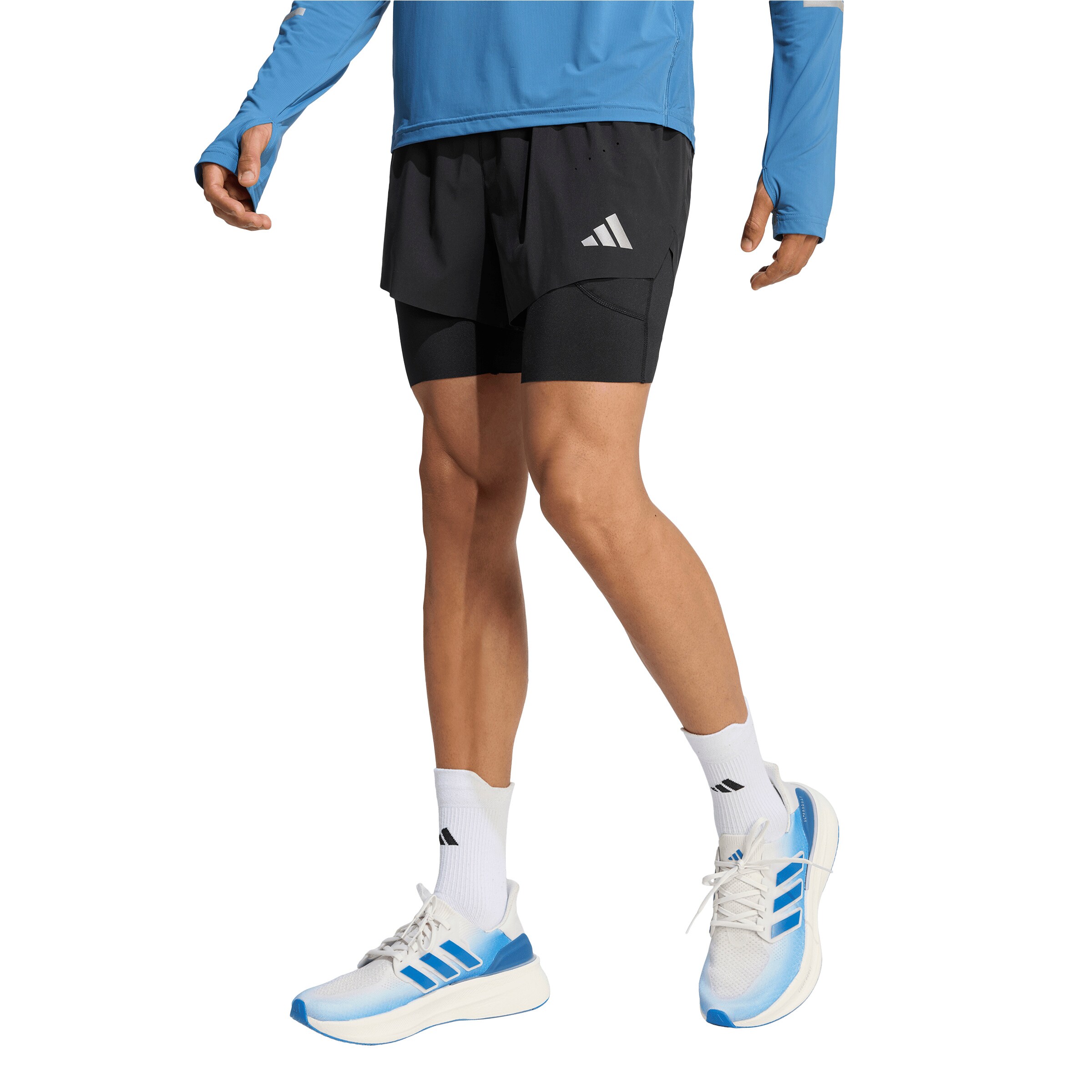 ADIDAS PERFORMANCE Slimfit Sportnadrágok 'Adi365' - fekete: elől