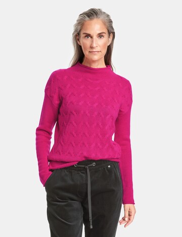 Pullover di GERRY WEBER in rosa: frontale