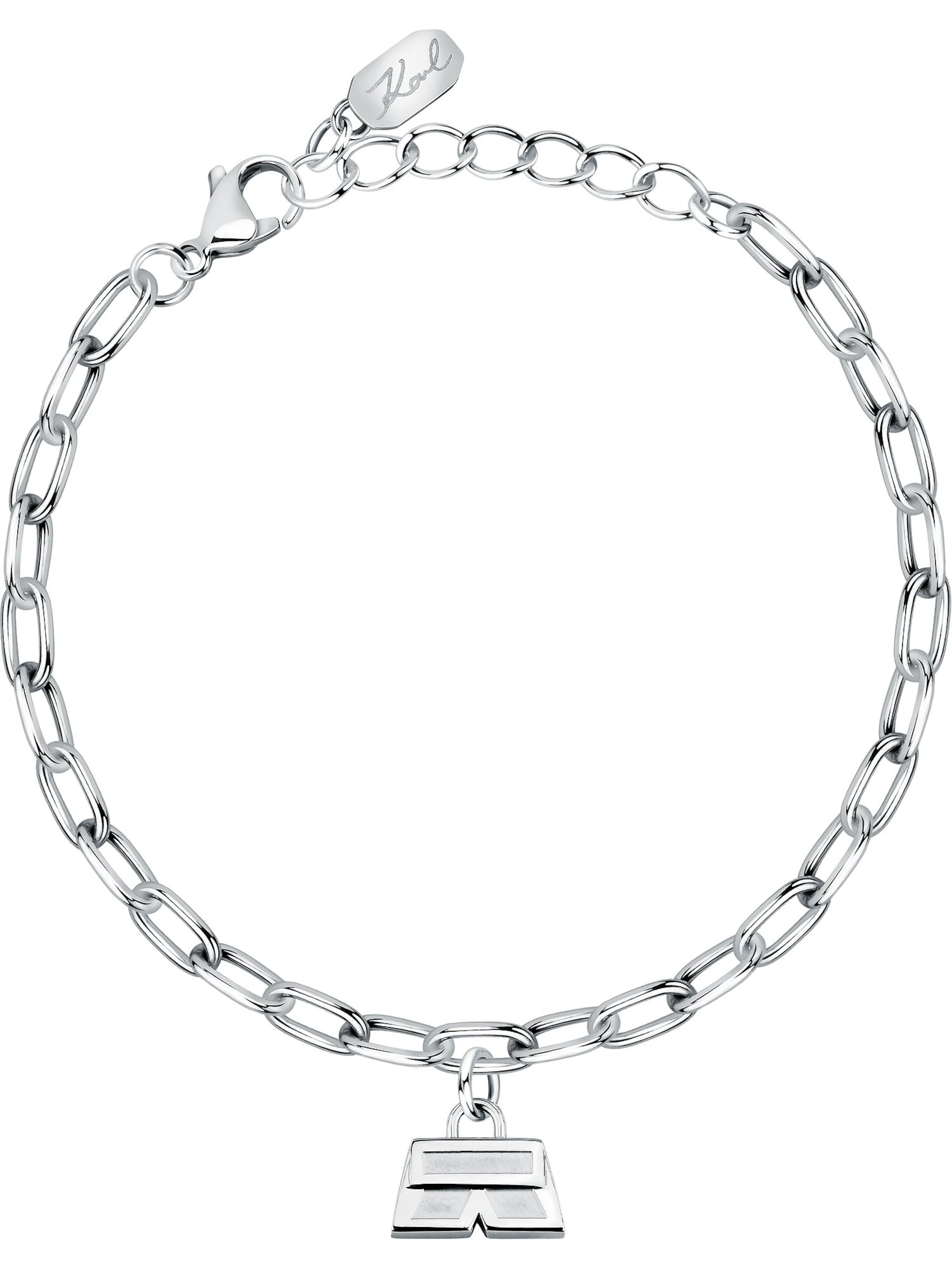 Karl Lagerfeld Bracelet in Silver: front