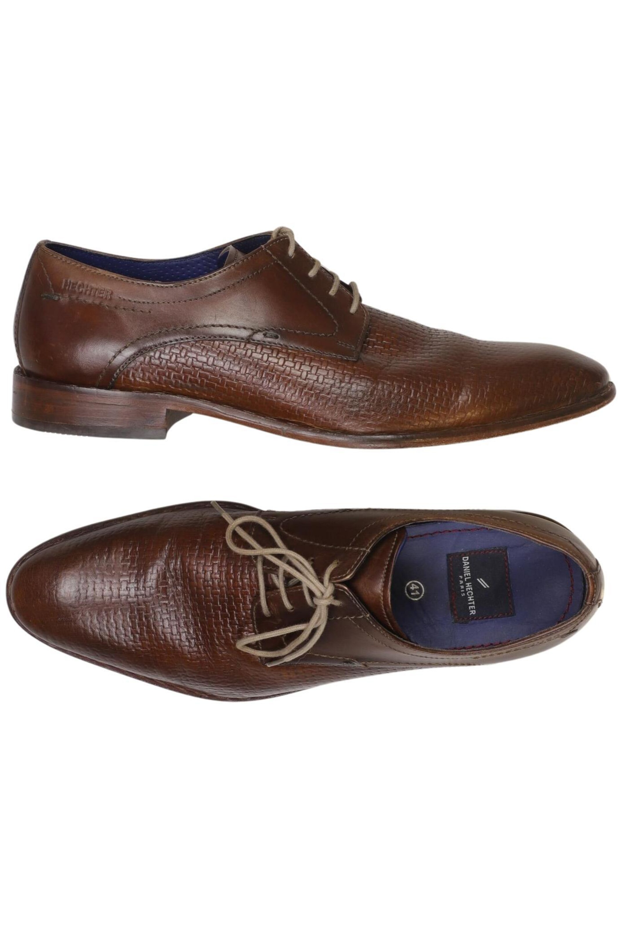 HECHTER PARIS Flats & Loafers in 41 in Brown: front