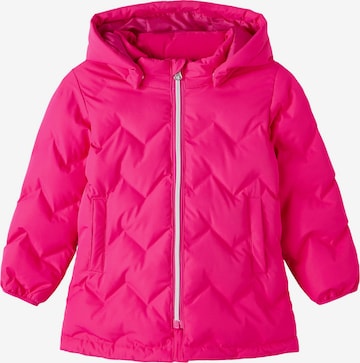 NAME IT Winter Jacket 'Malene' in Pink: front