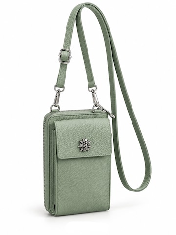 Allgäu Rebell Crossbody Bag 'Oktoberfest' in Green: front
