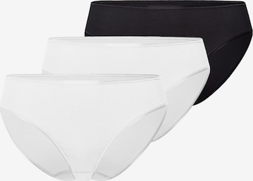 Hanro Panty 'Cotton Seamless' in Black: front