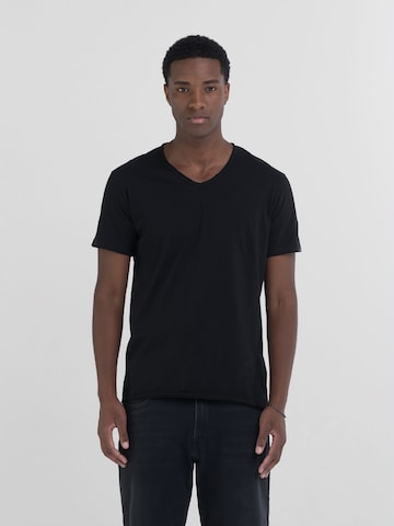 REPLAY - Camisa em preto: frente
