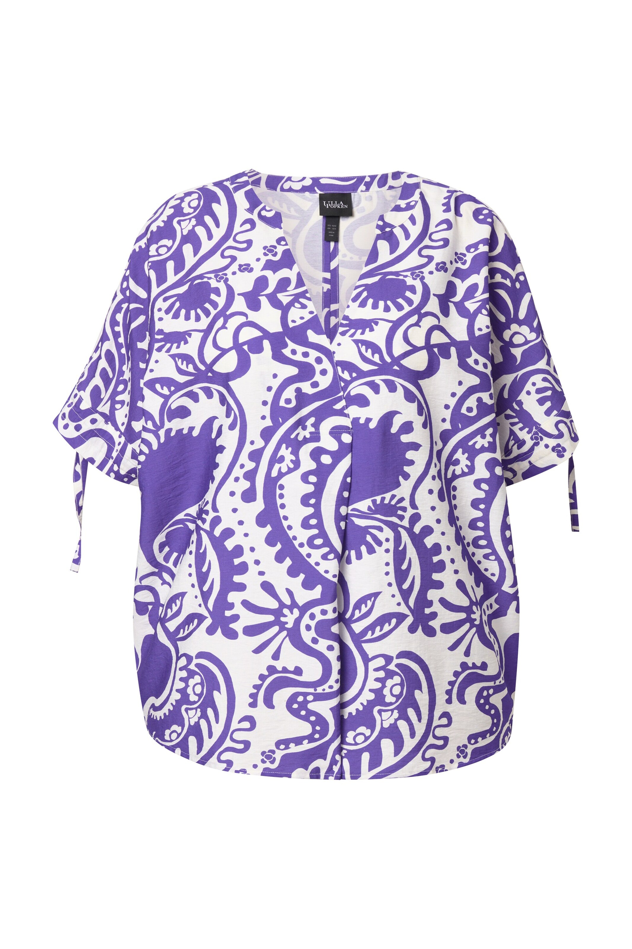 Ulla Popken Tunika in Lila: Vorderseite