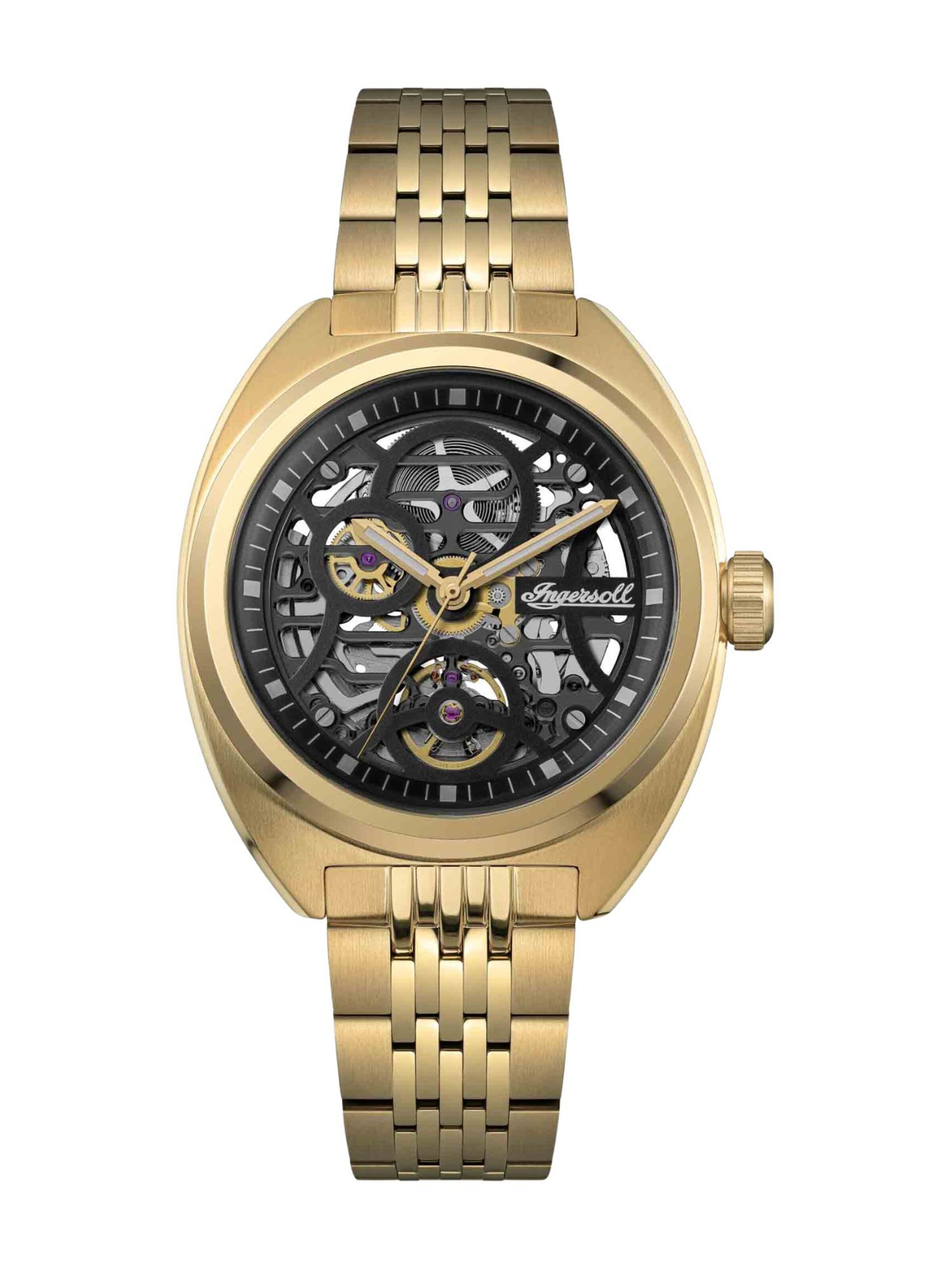 INGERSOLL Analog watch 'The Wrangler' in Gold: front