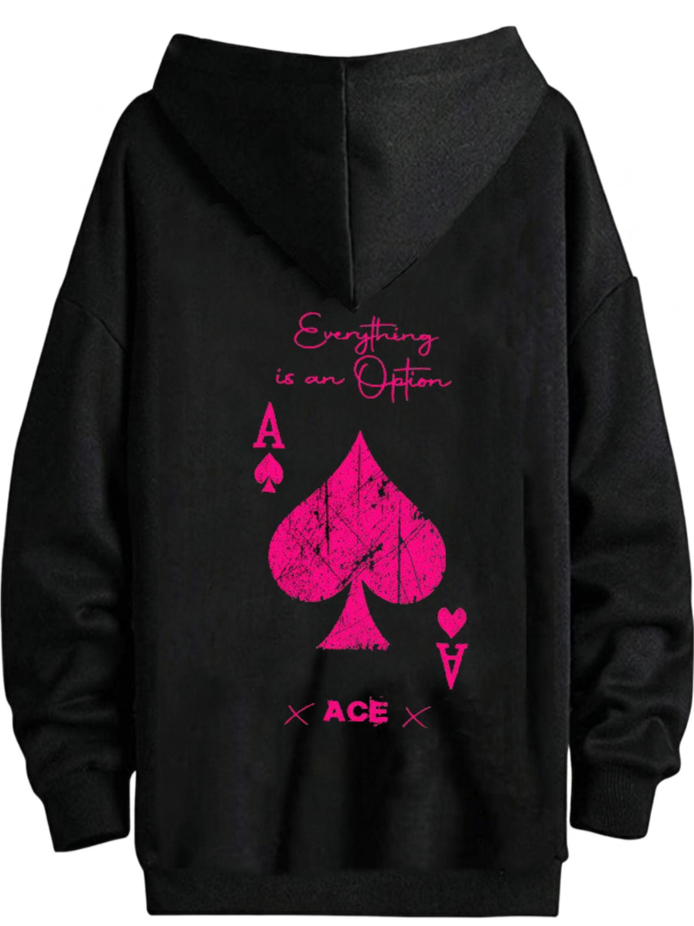 RMK Sweatshirt 'Pik karte' in Black: front