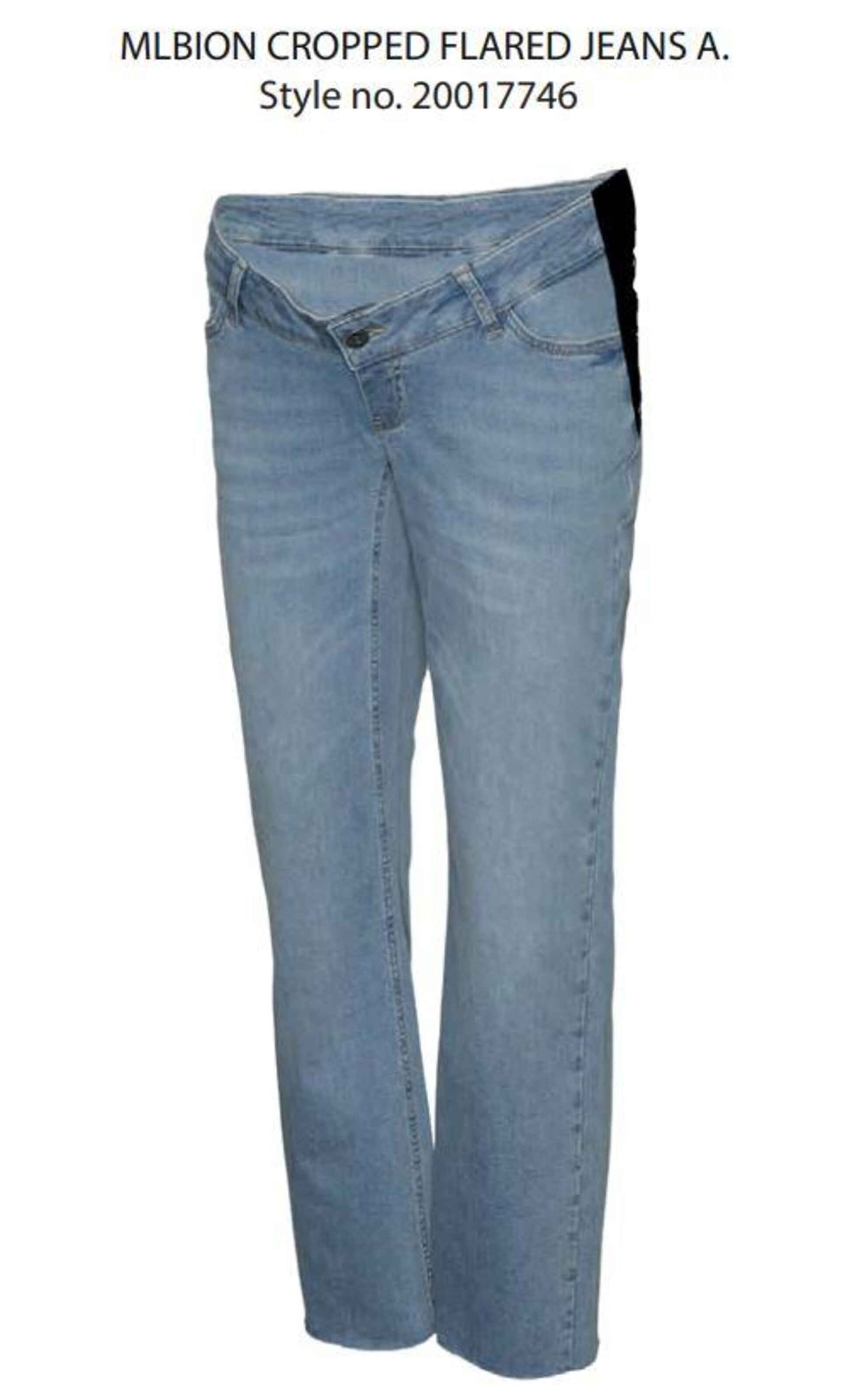 évasé Jean 'Bion' MAMALICIOUS en bleu : devant