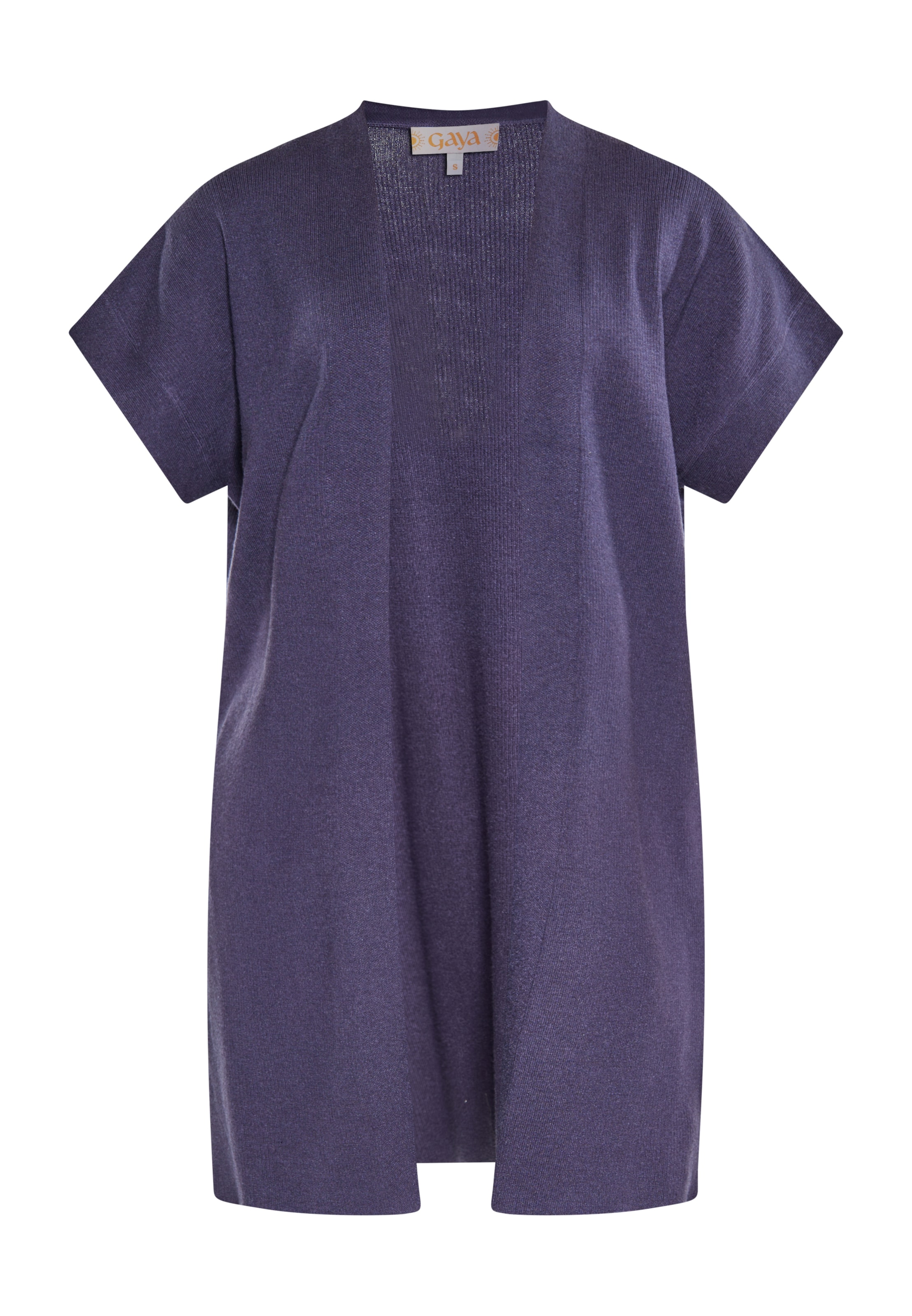 CELOCIA Gebreid vest in Lila: voorkant