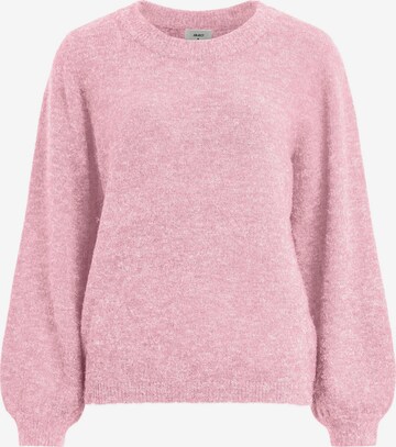 Pull-over OBJECT en rose : devant