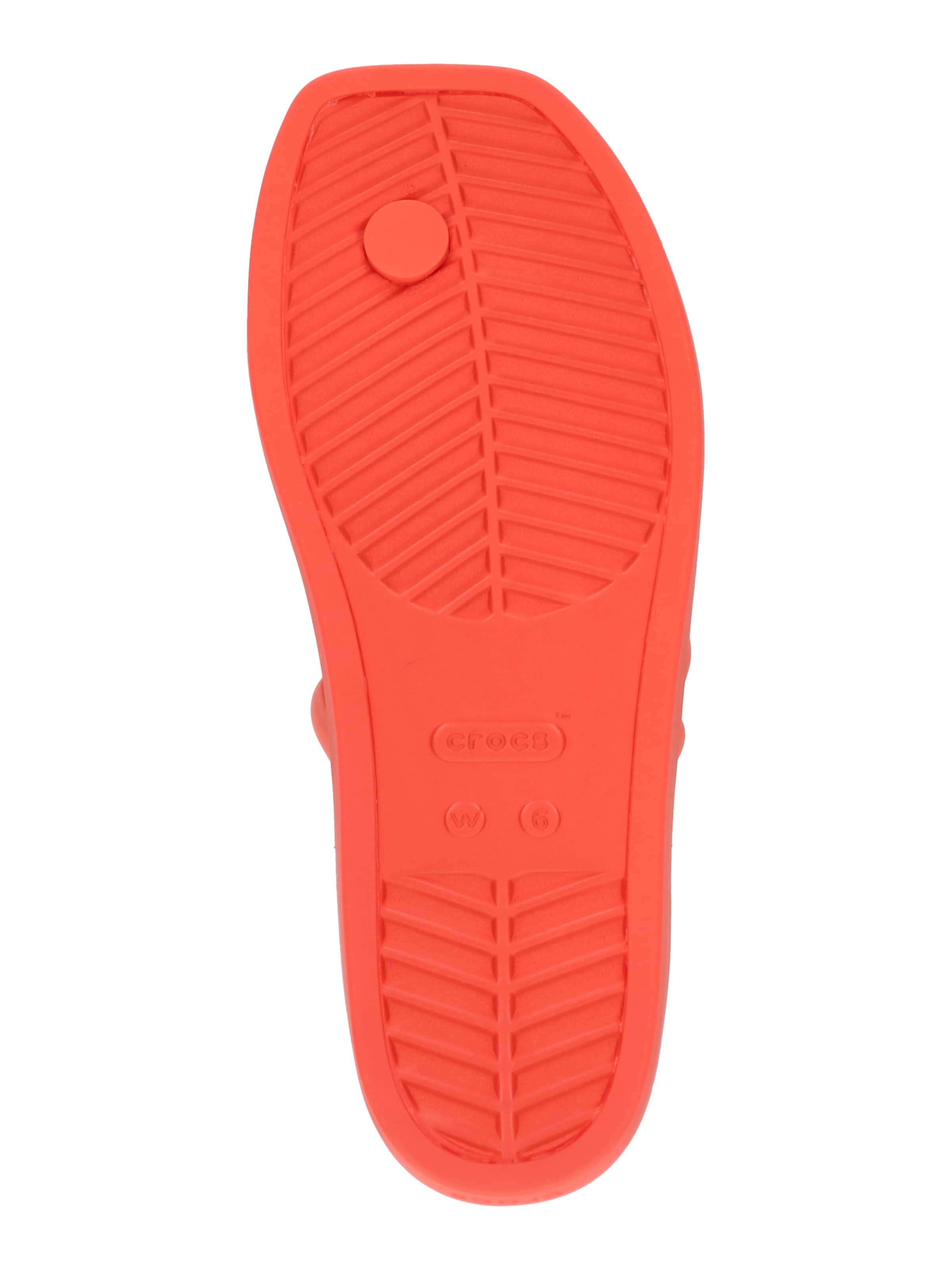 Flip-flops 'Miami' de la Crocs pe portocaliu