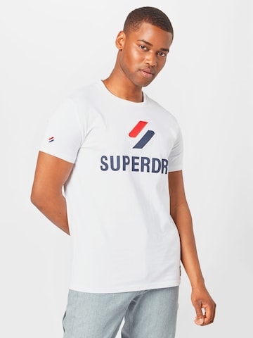 Superdry T-Shirt in Weiß: predná strana