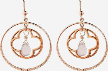 Boucles d'oreilles Gemshine en or : devant