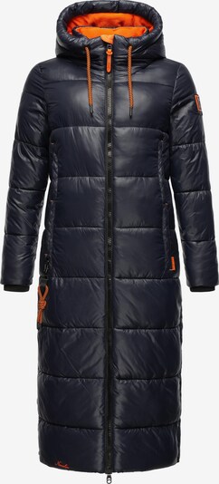 NAVAHOO Płaszcz zimowy 'Schmuseengel' w kolorze granatowy / pomarańczowy / czarny / białym, Podgląd produktu
