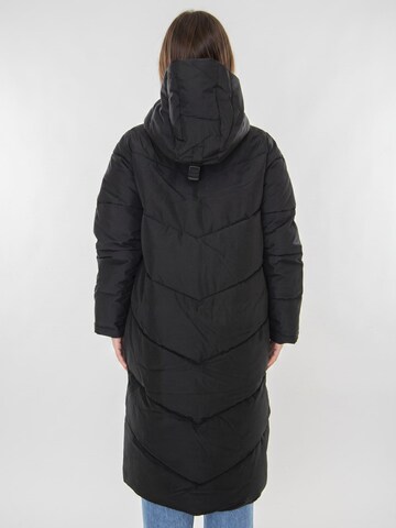 elvine Winterjas 'Womens Naemi Black Winter Jacket' in Zwart