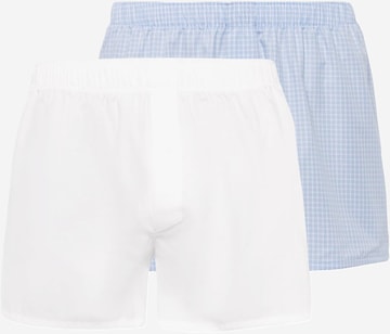 Hanro Boxershorts 'Fancy Woven' in Blauw: voorkant